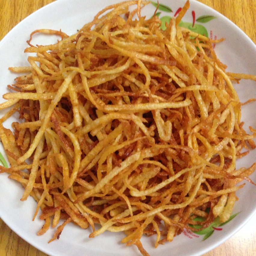 燕子__做的香炸土豆丝