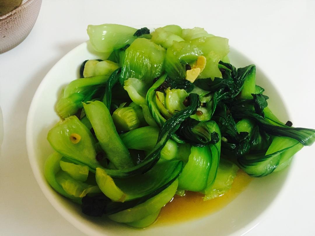 小矫吖做的蚝油油菜