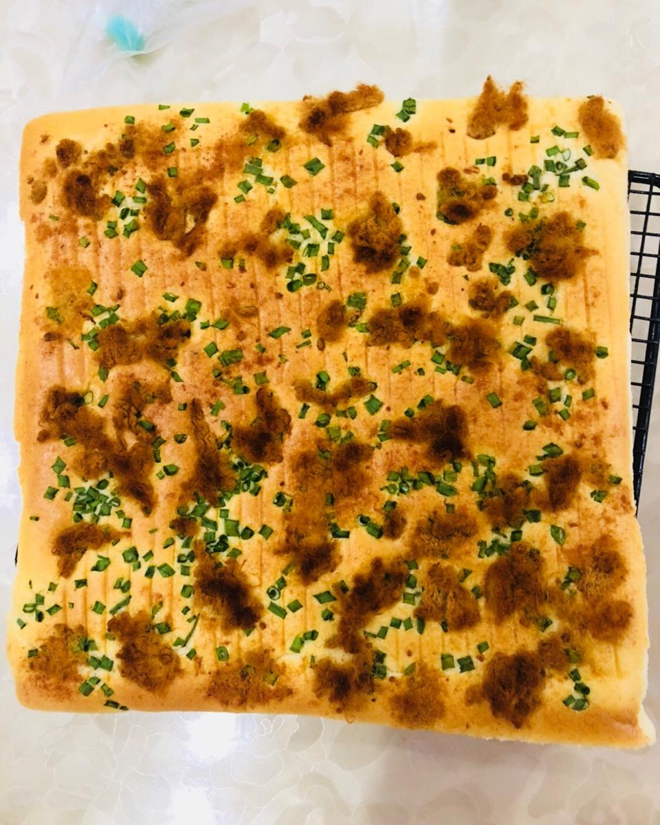 香葱肉松蛋糕