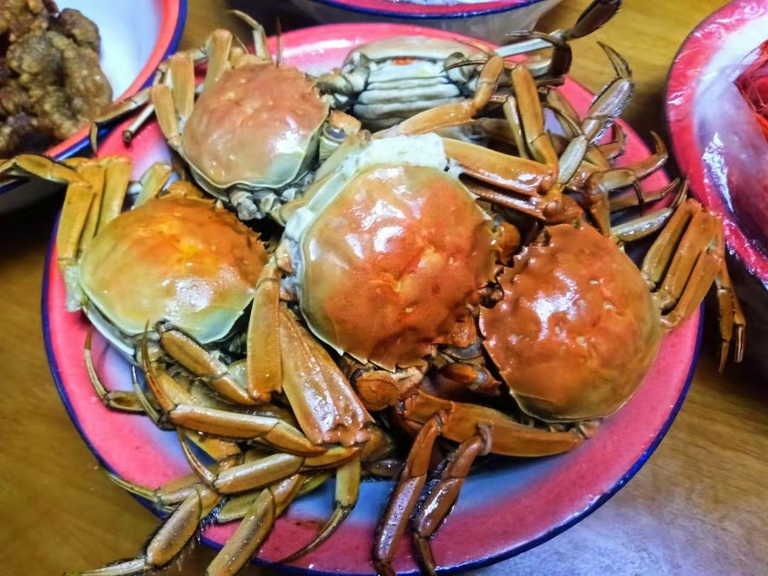 清蒸大闸蟹
