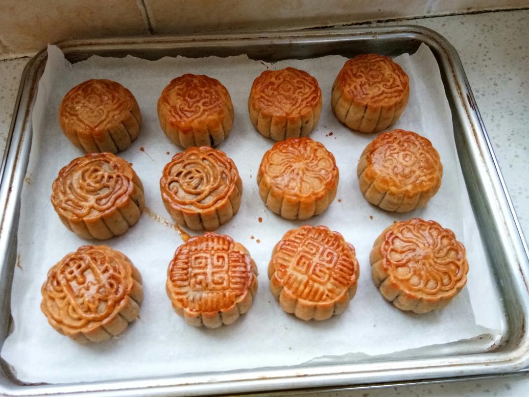 广式豆沙月饼（君之配方）