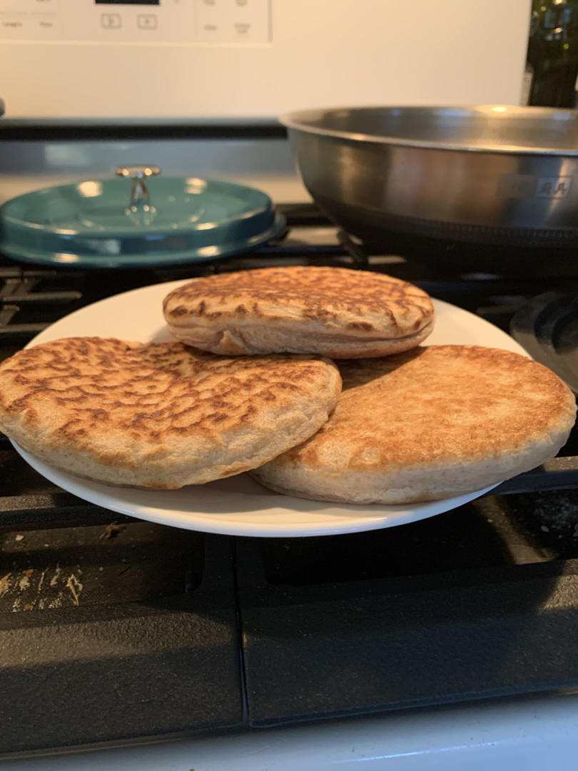 天然酵母弃种完全不浪费！英式烤饼 sourdough Crumpets