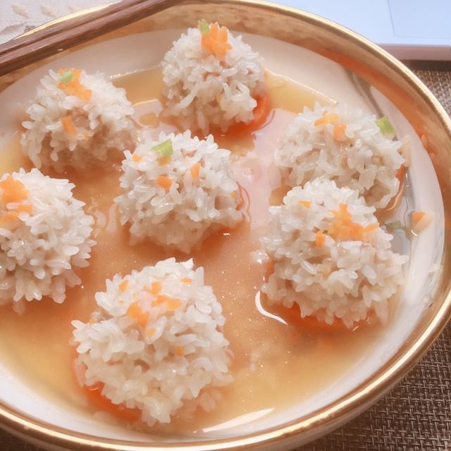 蒸糯米丸子