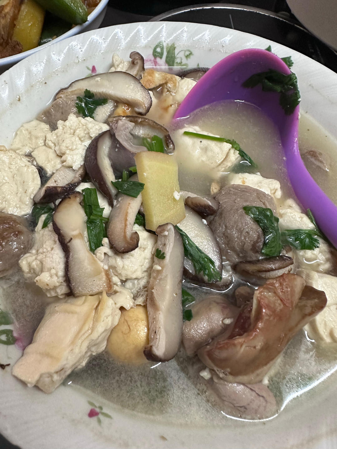 香菇豆腐汤