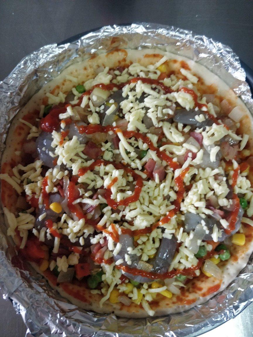 纯手工披萨（附披萨饼皮制作步骤）