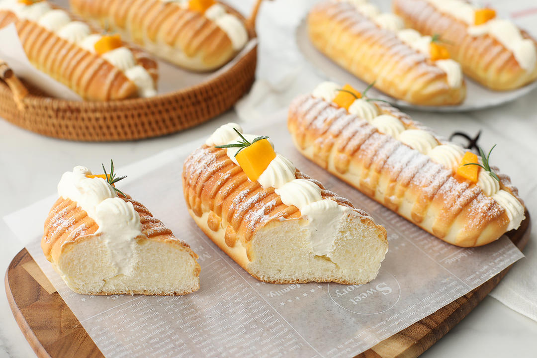 芒果鲜奶雪露面包的全部作品