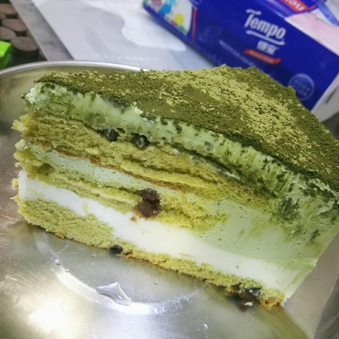 酸奶抹茶慕斯