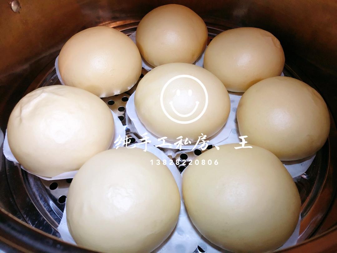 有着面包口感的红糖馒头（一次发酵）