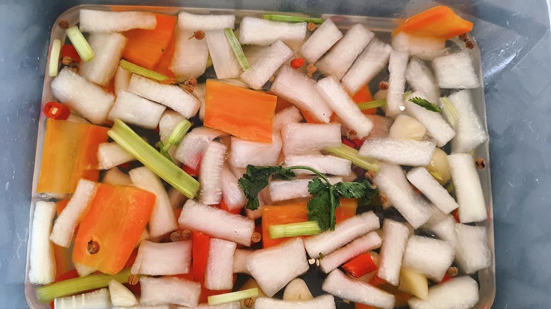 跳水萝卜下饭神器的做法