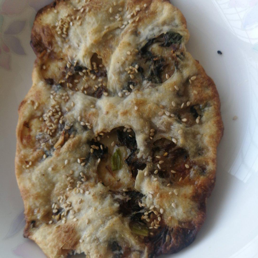 又香又酥的酸菜鲜肉锅盔