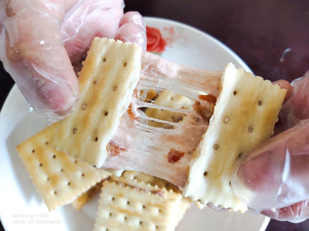牛轧饼干 牛扎饼干 巨拉丝 不甜 不硬 低脂