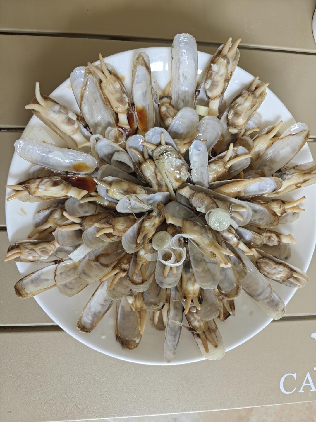 葱油蛏子