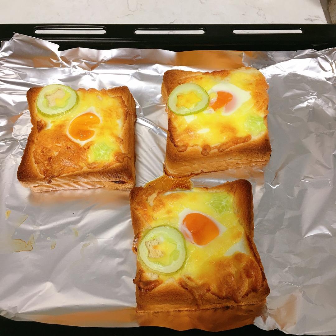 芝士鸡蛋爆浆吐司