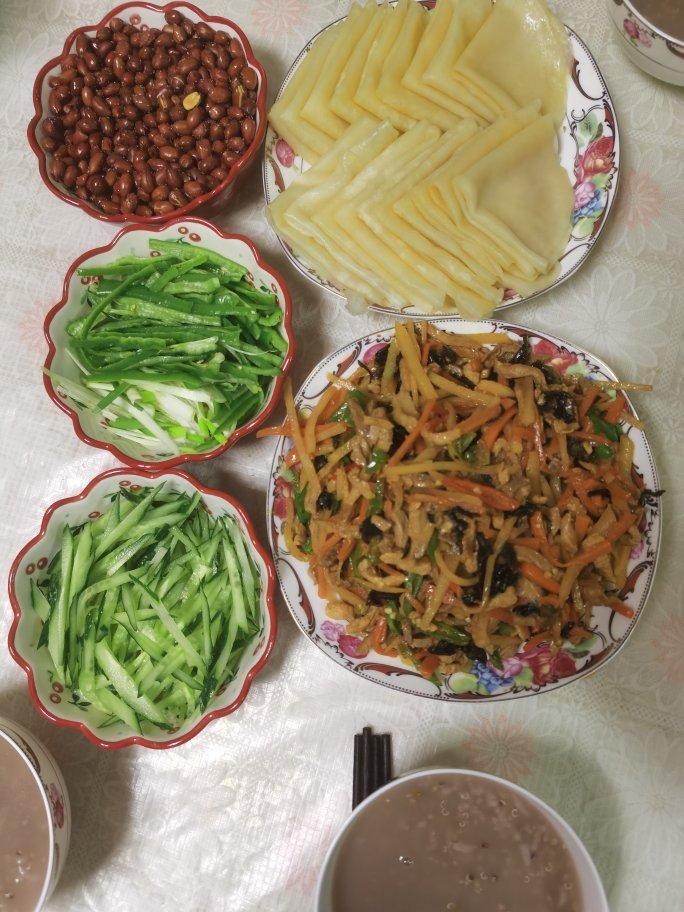 烫面蒸春饼