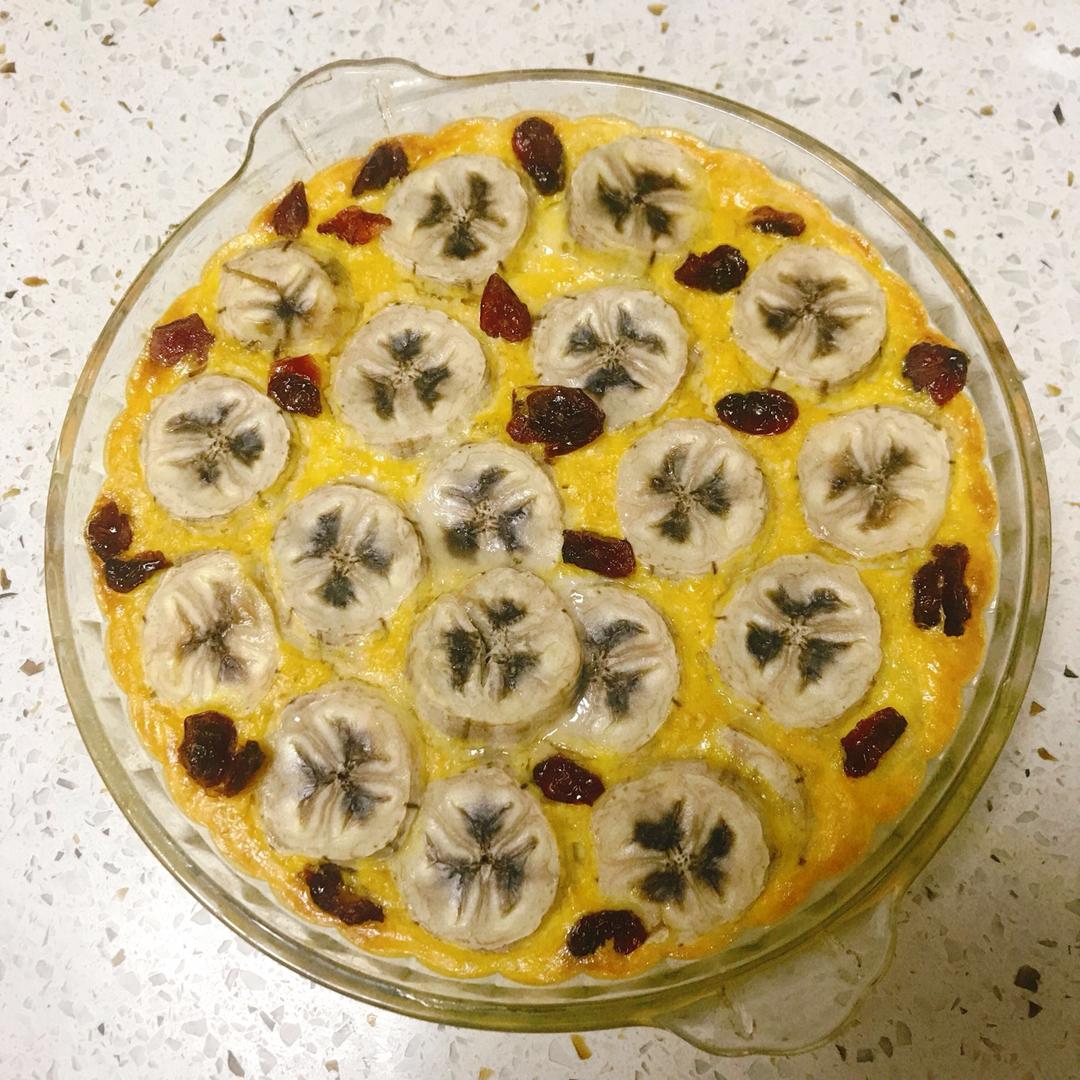 香蕉蓝莓烤燕麦