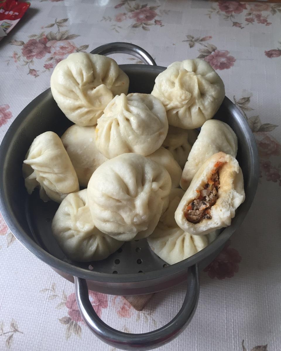 手工包子（肚脐包）