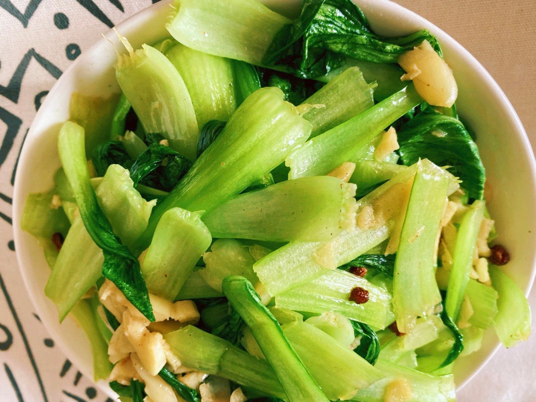 减脂必备，清炒小白菜