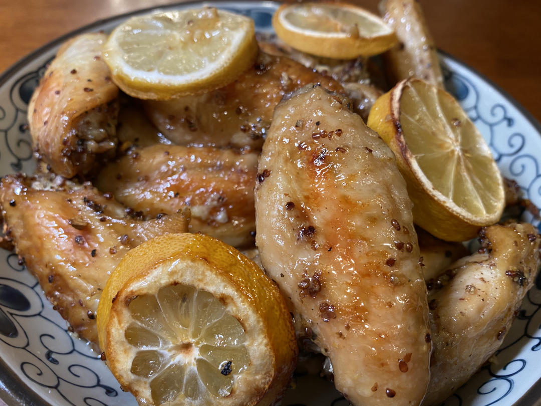 🍗好吃到舔手指网红柠檬烤鸡腿