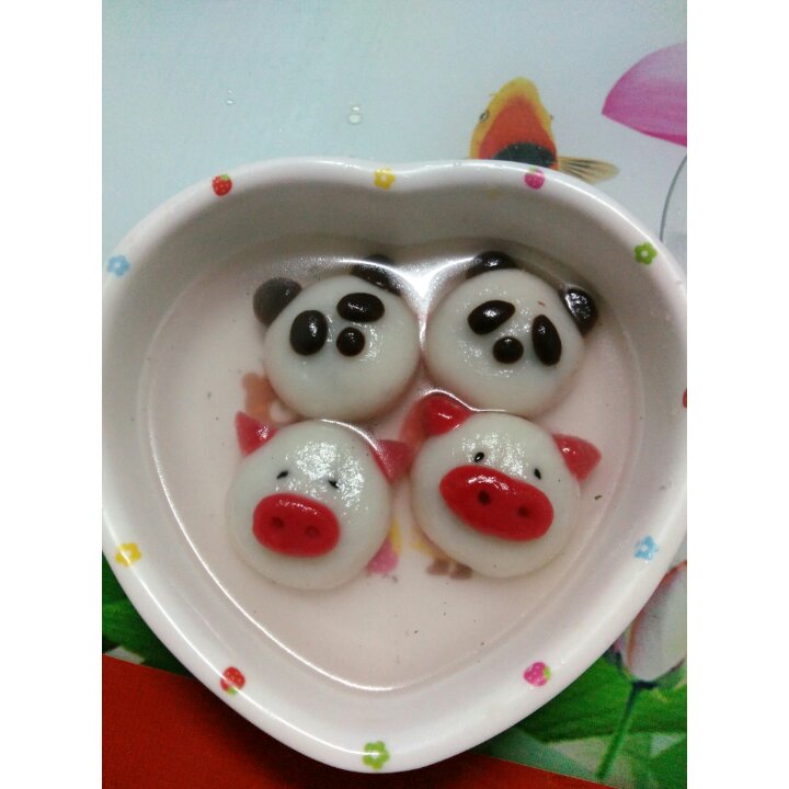 熊猫红豆汤圆
