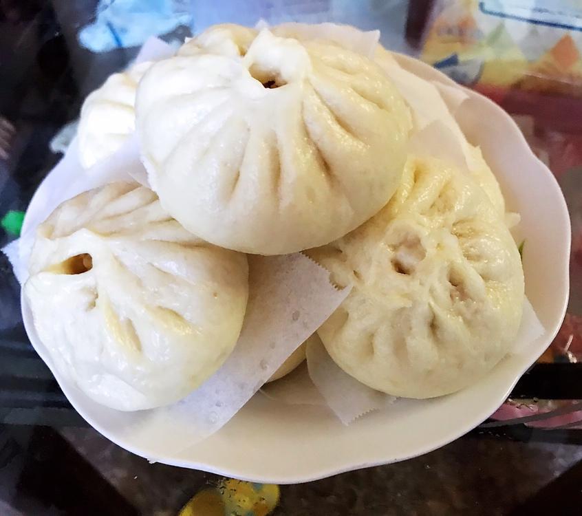 鲜美多汁的洋葱牛肉包子