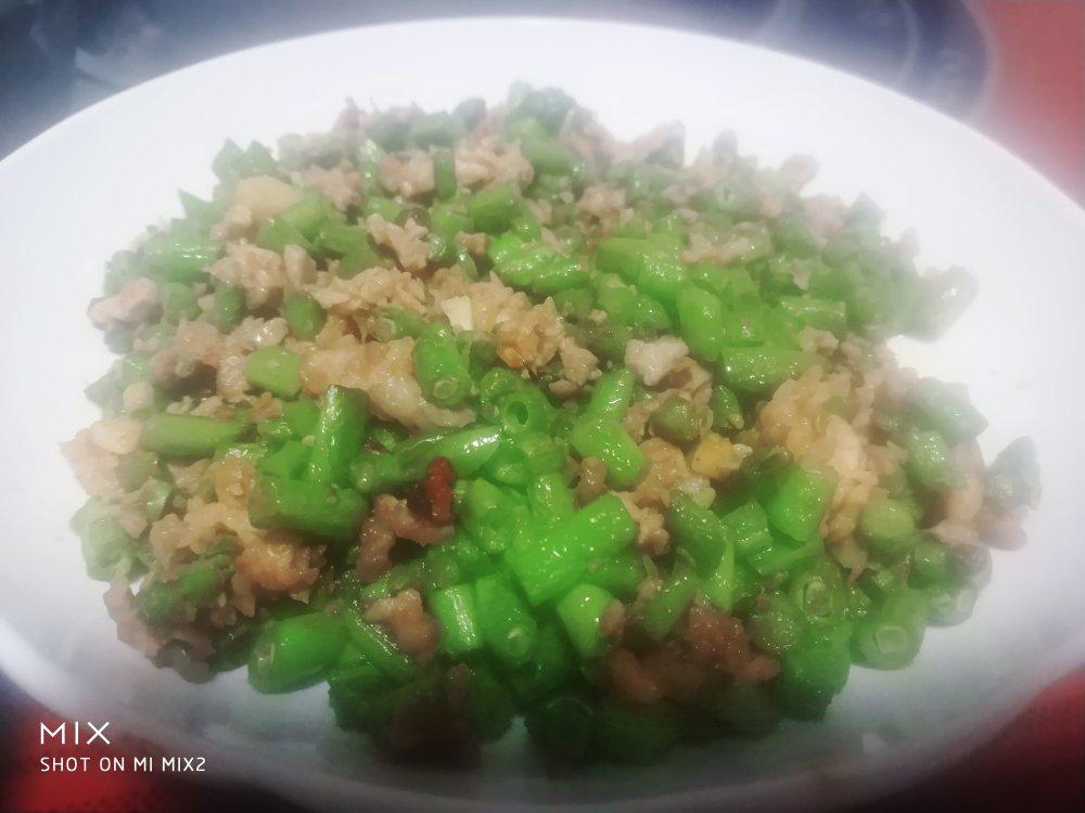 肉末缸豆，下饭神器