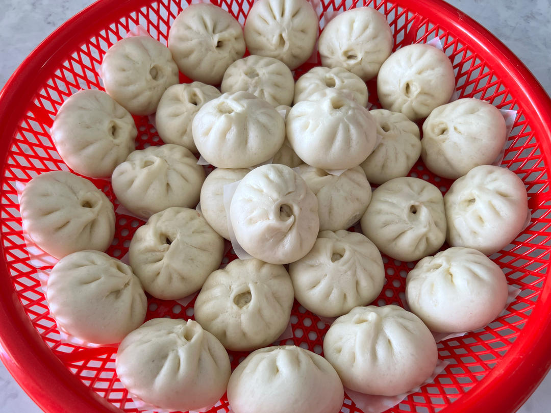 液种法松软大馒头