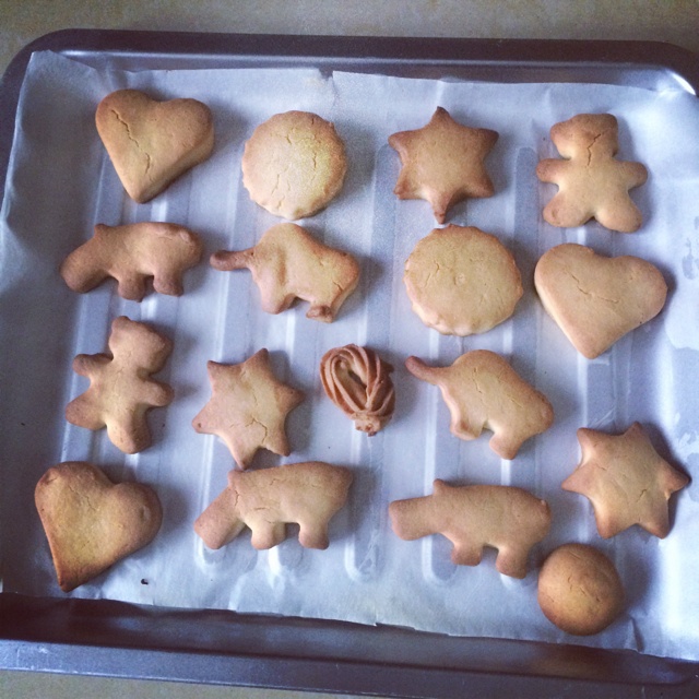 多种口味曲奇（香草、巧克力、抹茶）