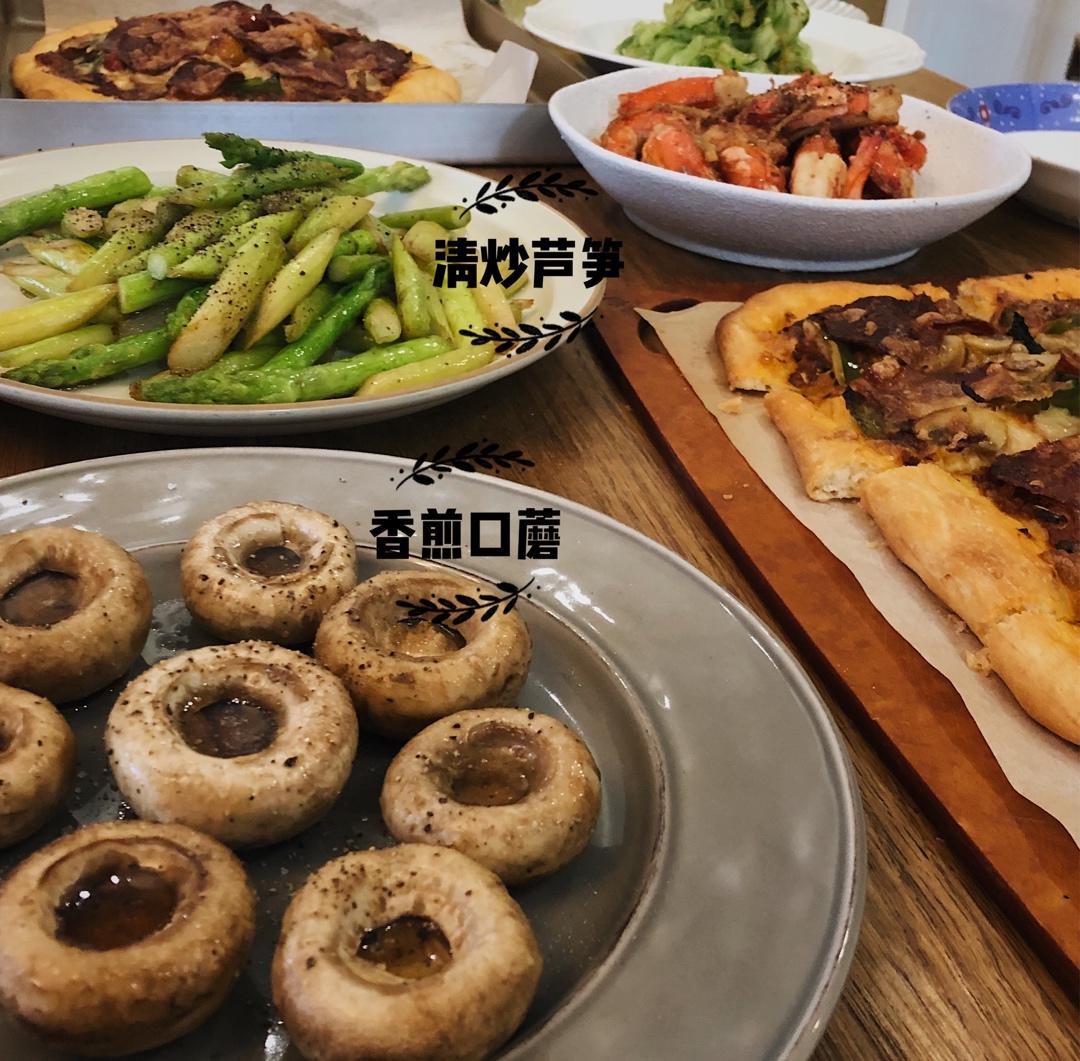 保留最原始鲜味儿的煎口蘑