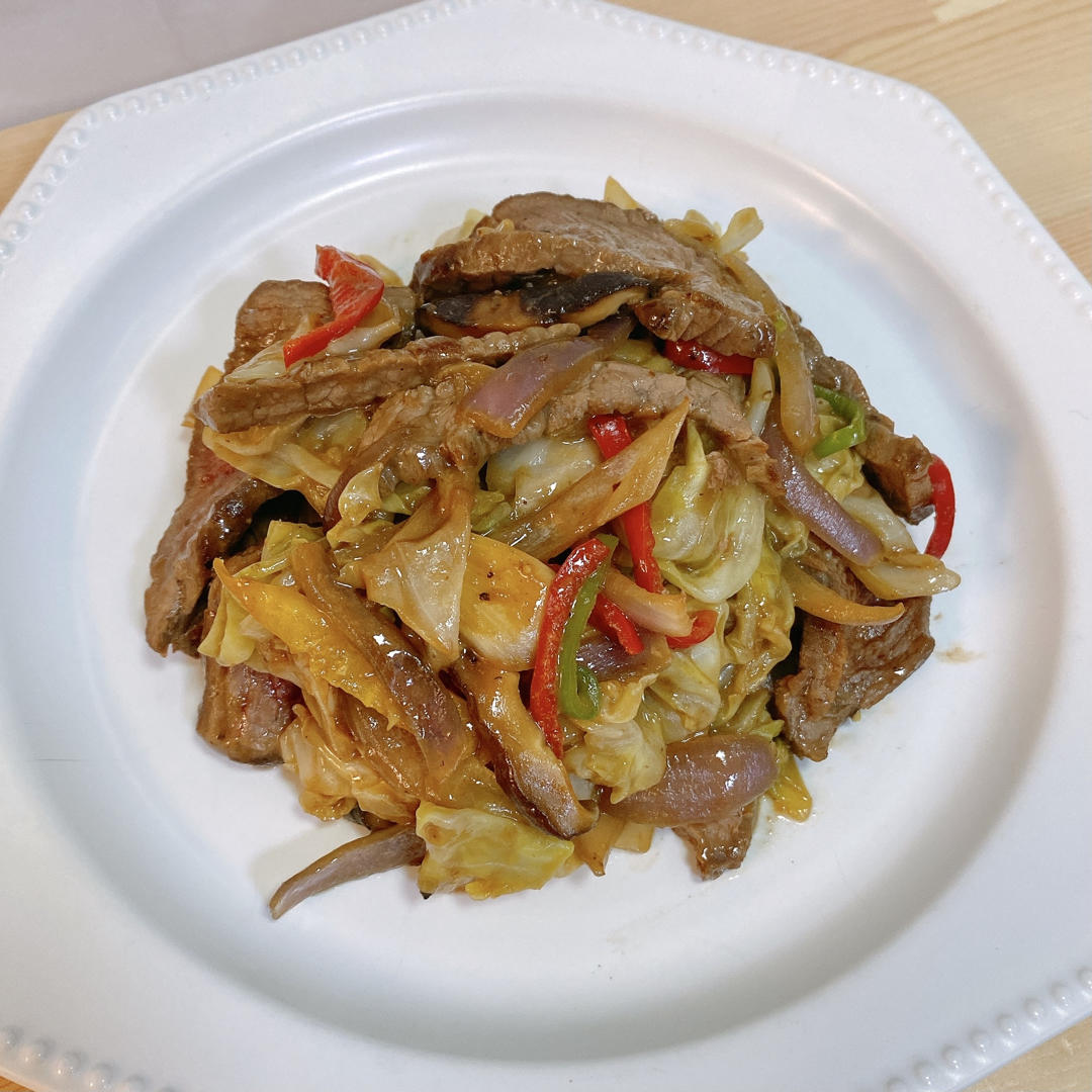 曼食慢语丨杂蔬炒牛排