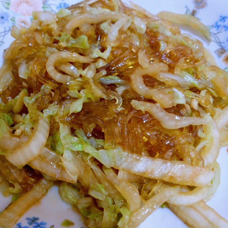 立立正正你盖姐做的白菜炒粉丝