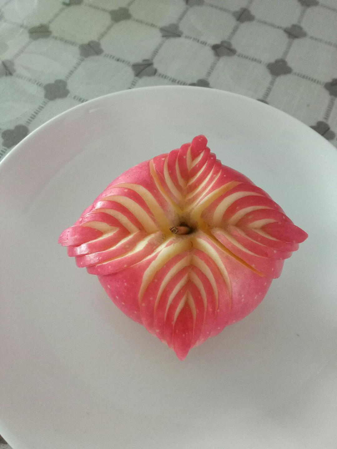 果蔬做树叶花朵