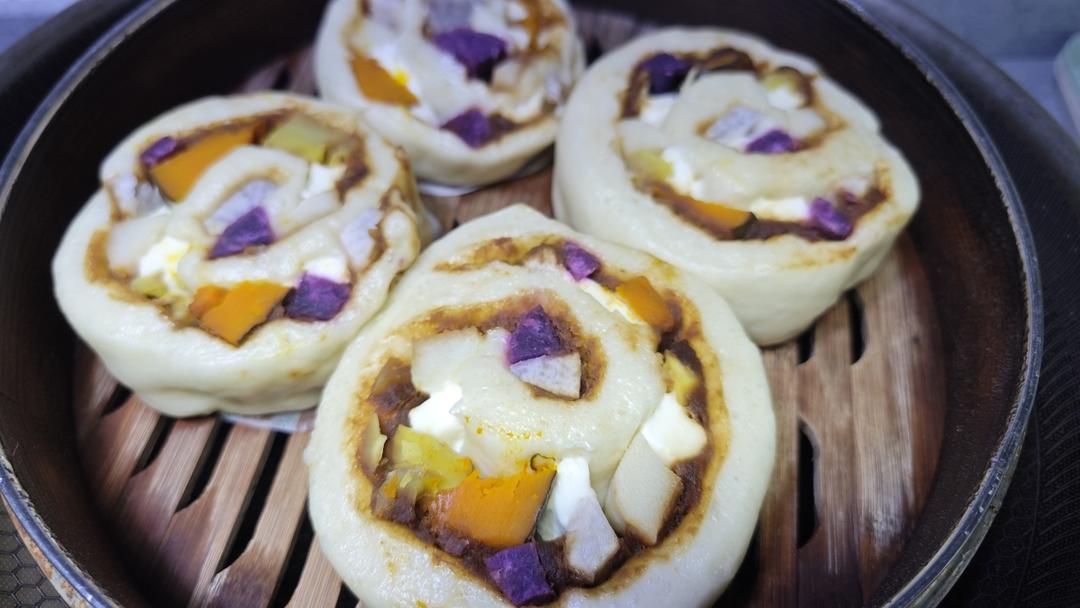 主食天花板五谷丰登馒头！干净的碳水真好吃