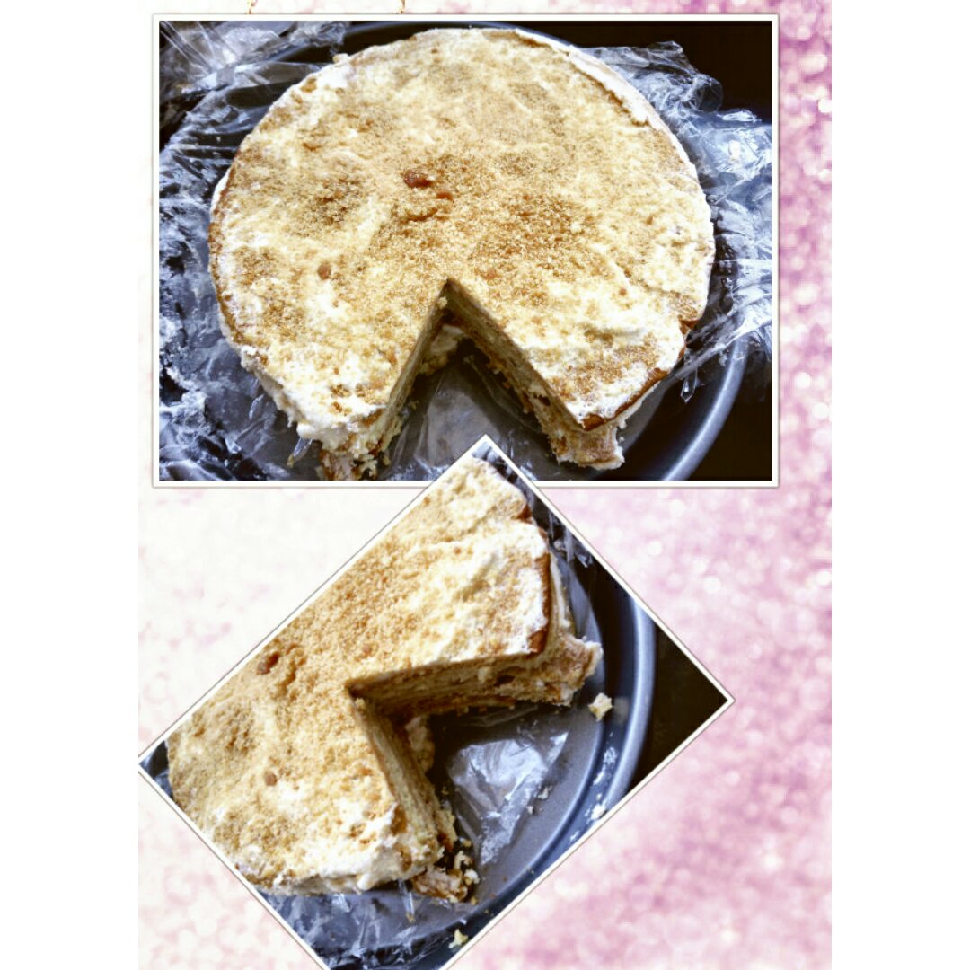 俄罗斯蜂蜜蛋糕   千层蛋糕【又名提拉米苏】