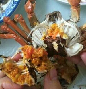煮盘锦河蟹的做法 步骤4