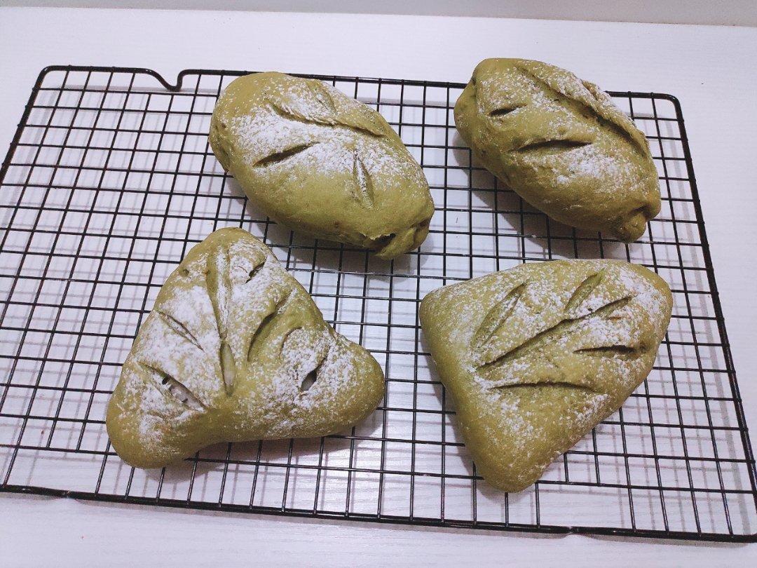 抹茶麻薯软欧包