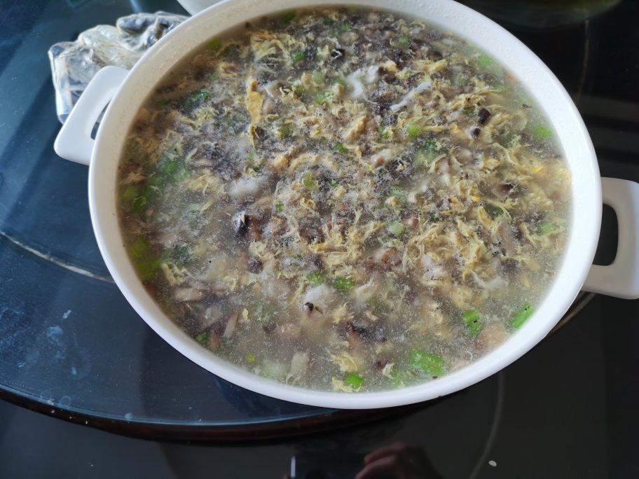 5分钟喝到的蘑菇蛋花羹