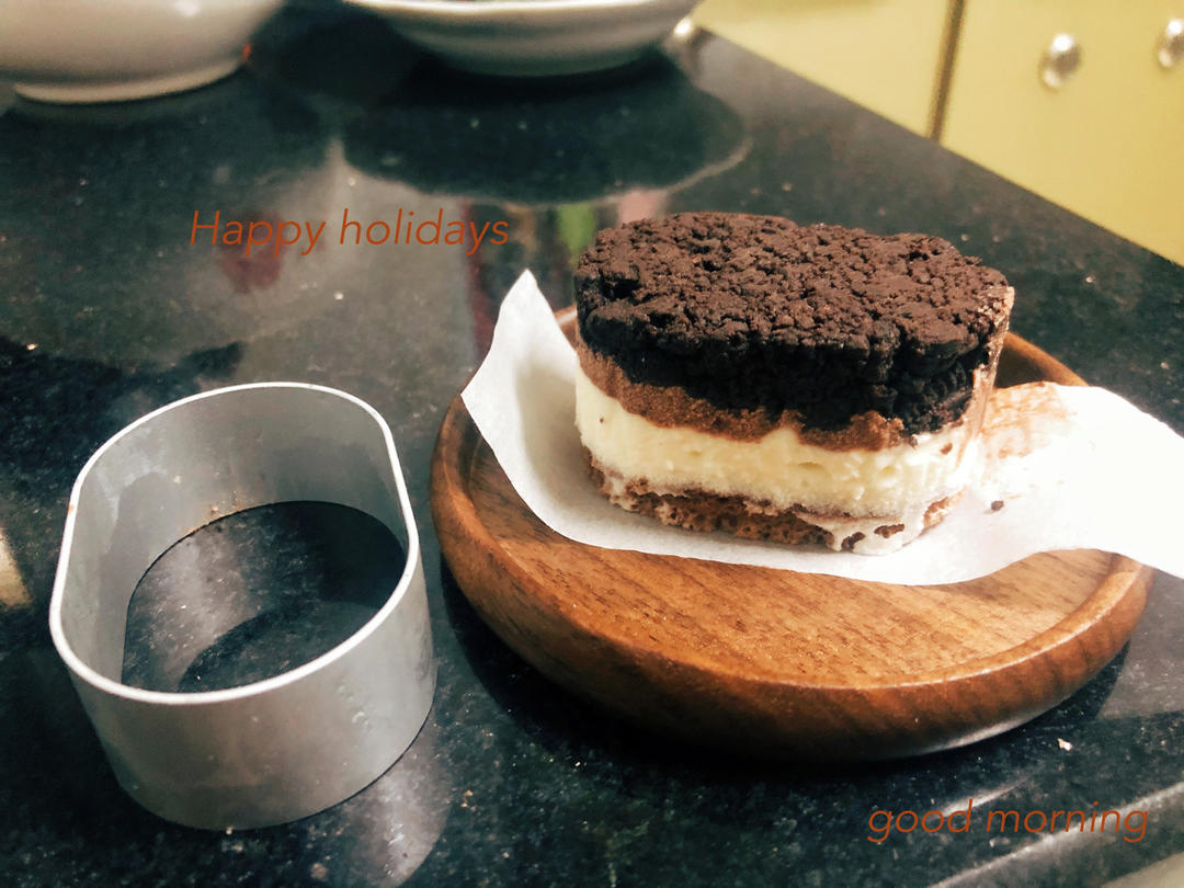 🍫奥利奥半熟芝士 & 奥利奥芝士冰淇淋