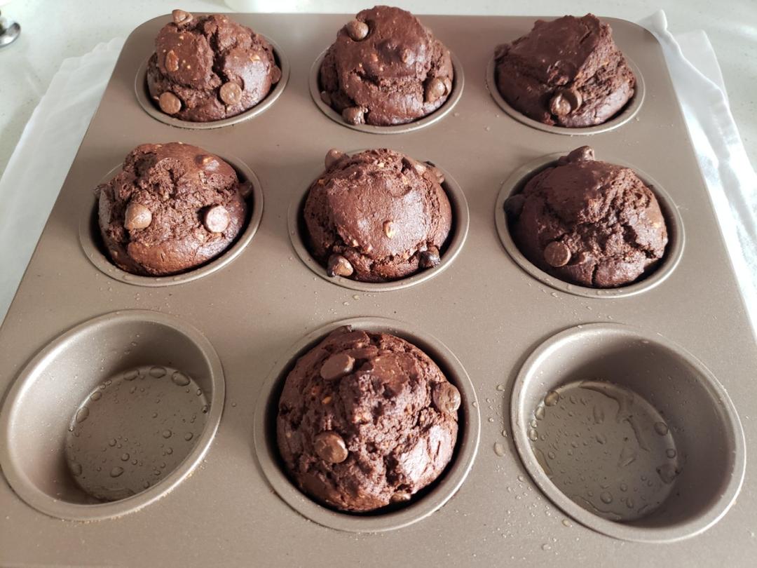 浓情巧克力摩卡马芬<Chocolate Espresso Muffins>