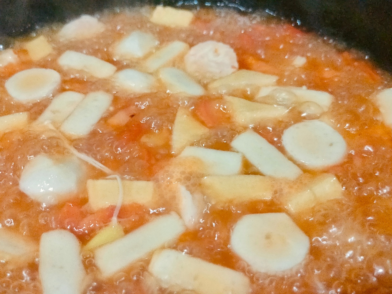 连汤都不放过的土豆粉 巨简单的做法 步骤3