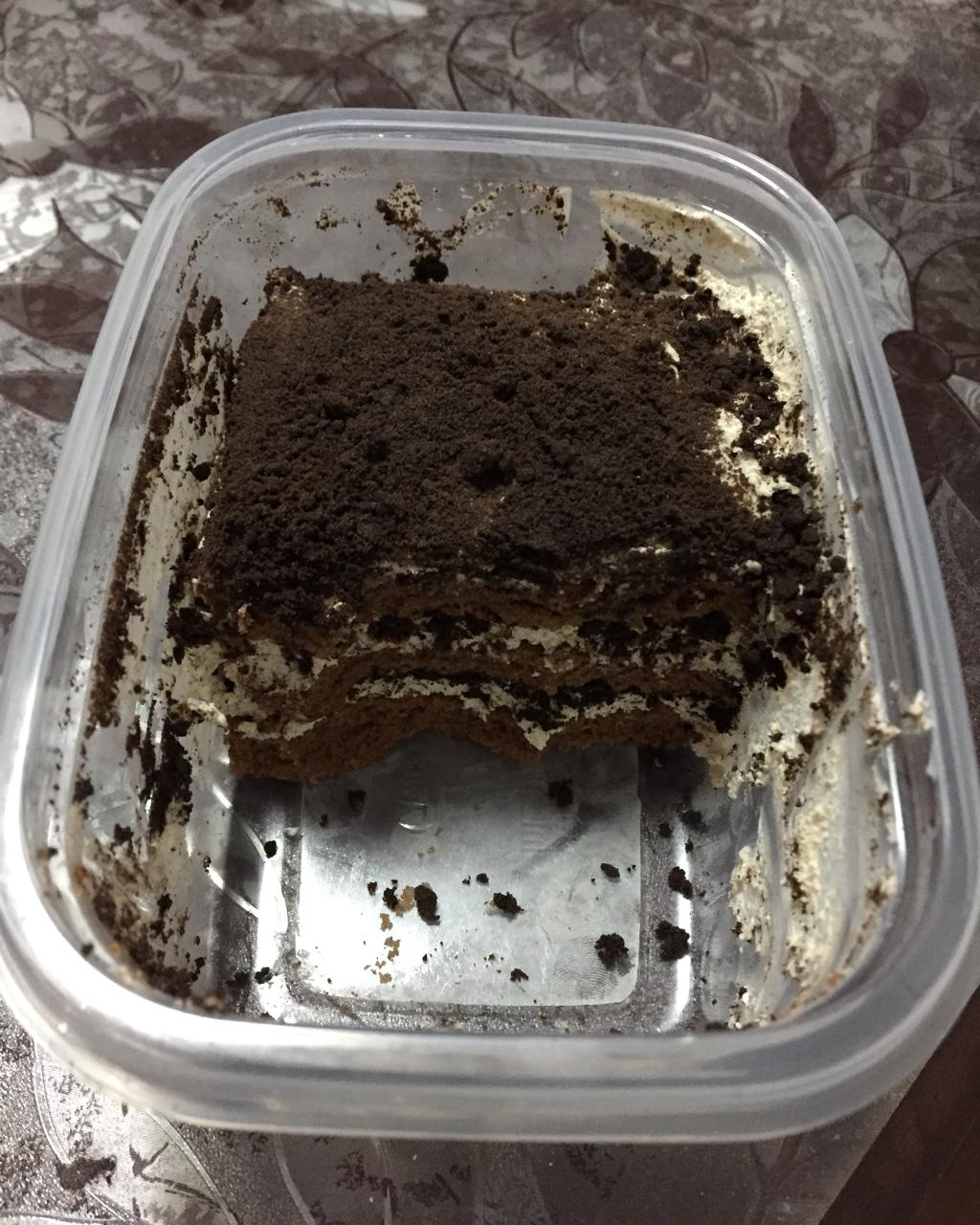 奥利奥咸奶油可可盒子蛋糕