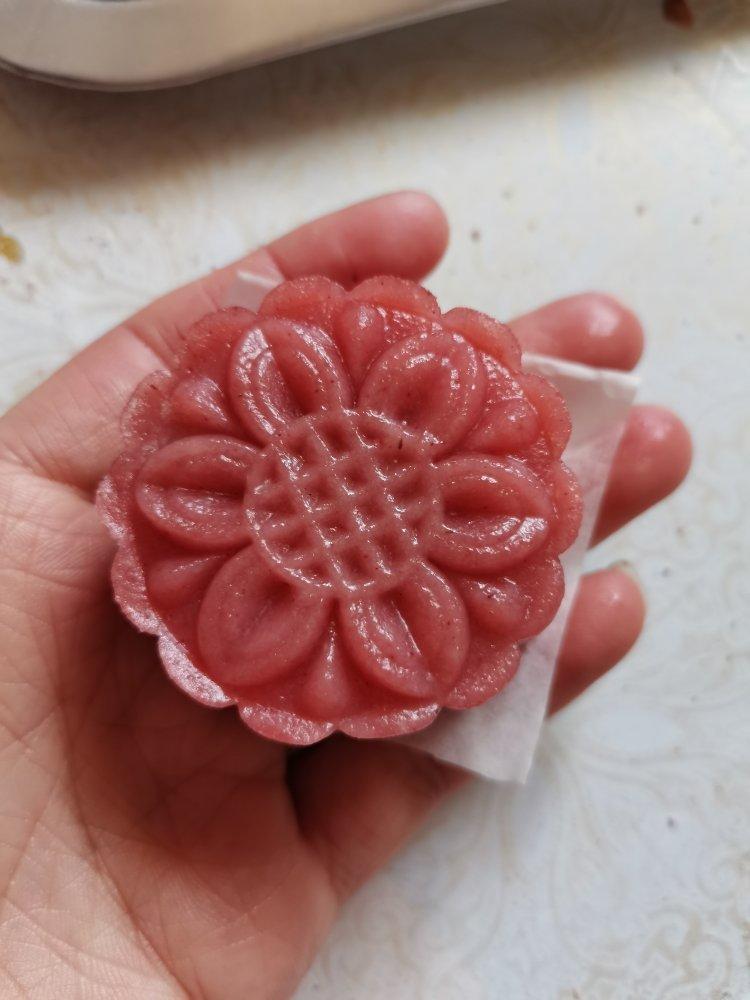 美味紫薯冰皮月饼&紫薯糯米饼(糕)&适合宝宝吃的月饼