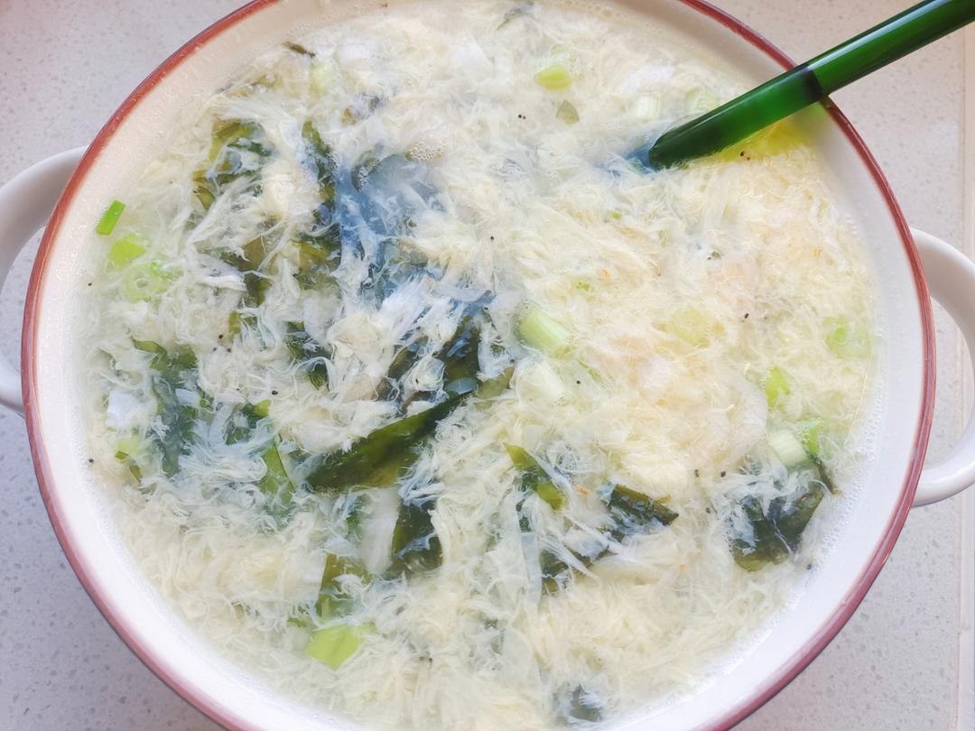 最鲜美好喝的「紫菜蛋花汤」