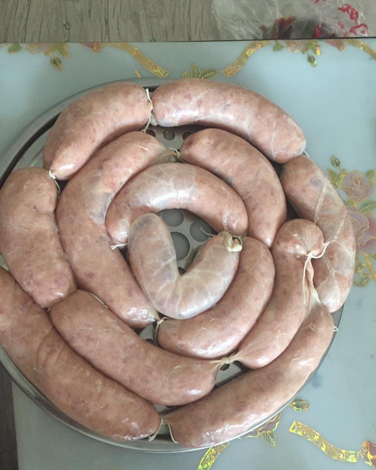 自制特色香糯蚝汁肉米肠