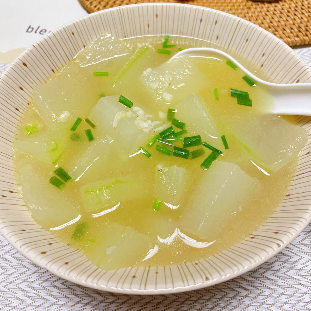 冬瓜虾皮汤