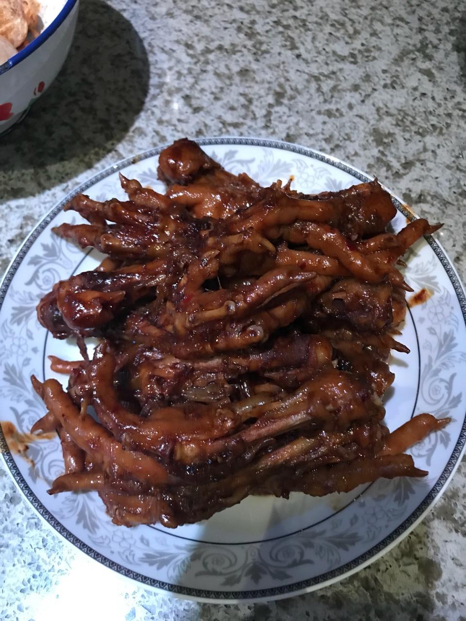 秘制红烧鸡爪