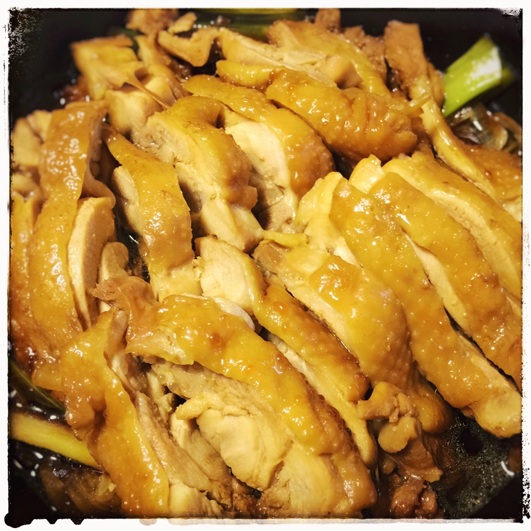砂锅豉油鸡