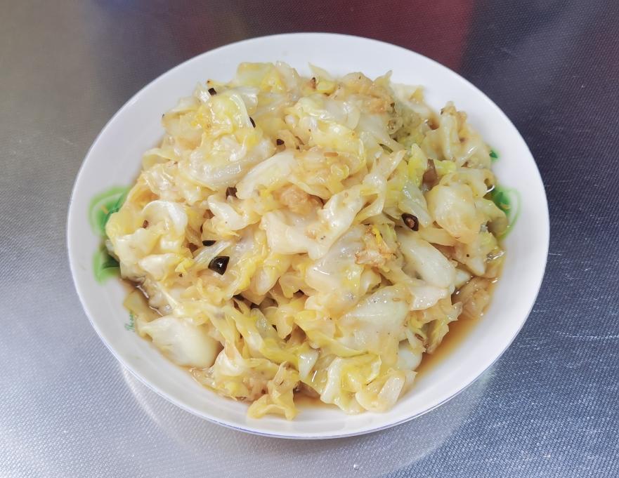 手撕卷心菜(糖醋味)