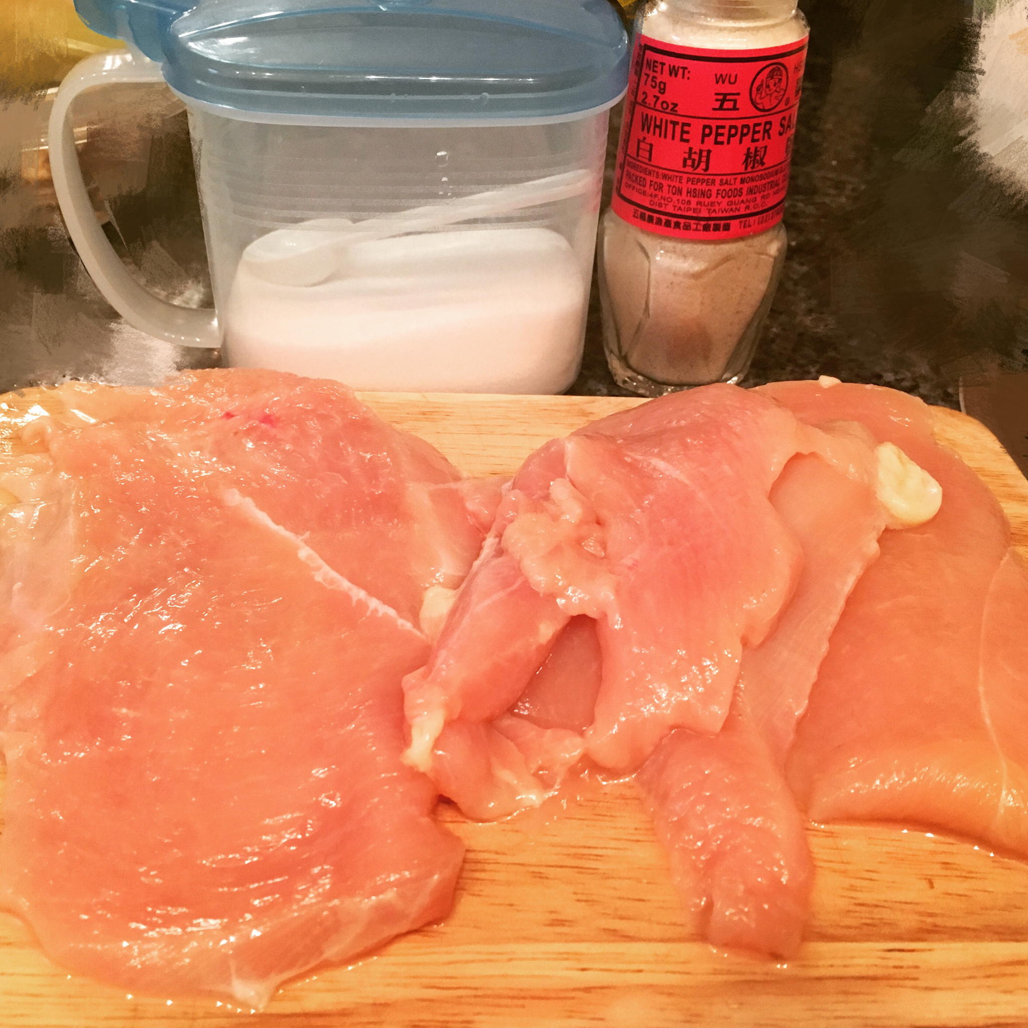 酷炫屌炸天好吃的煎鸡胸肉（香蒜蜂蜜煎鸡胸肉）