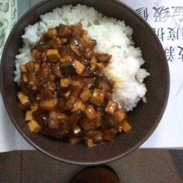 台式卤肉饭