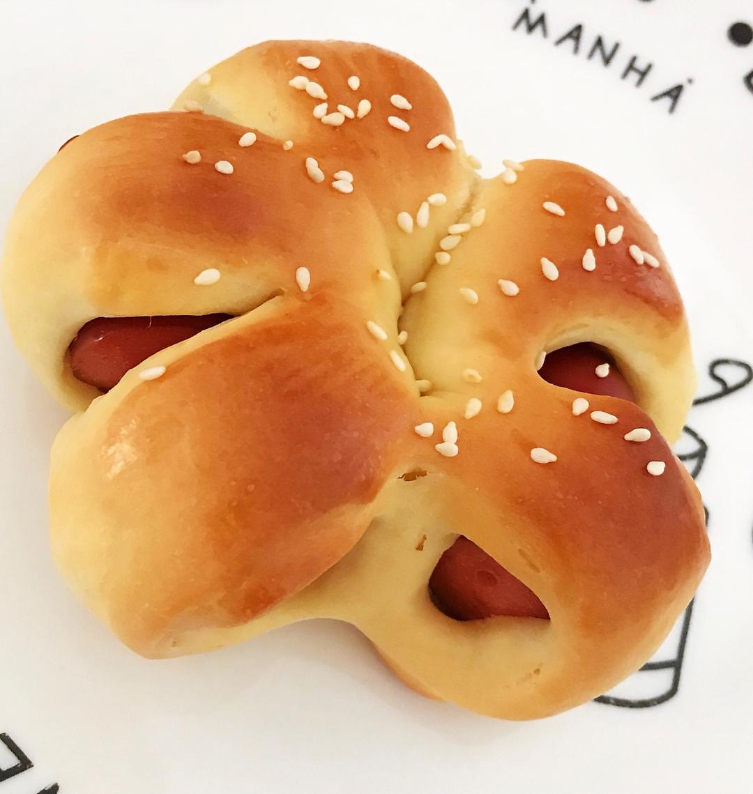香肠花式面包